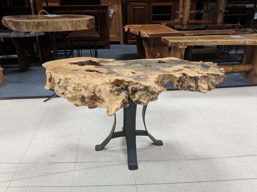 Burl Live Edge Occasional Table