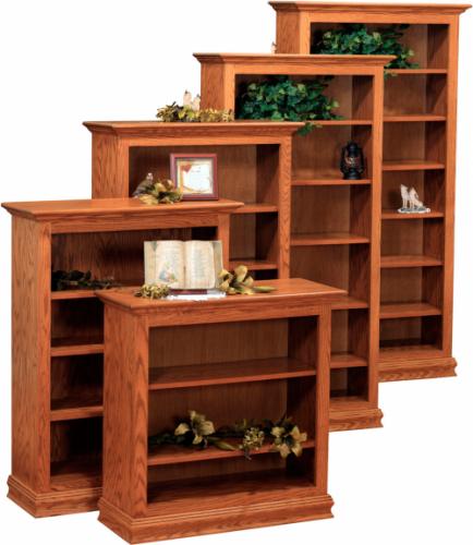 Traditional Bookcases - ply sides
