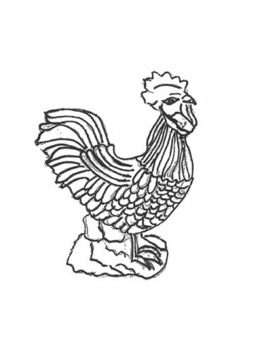 Rooster - 16"