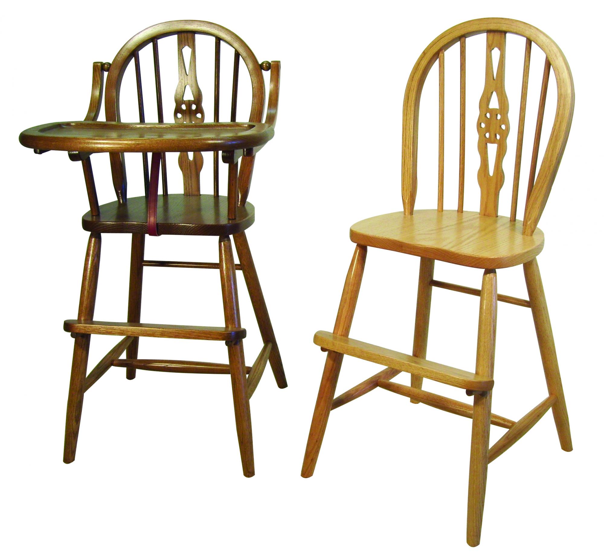 Windsor Child's Chair and High Chair