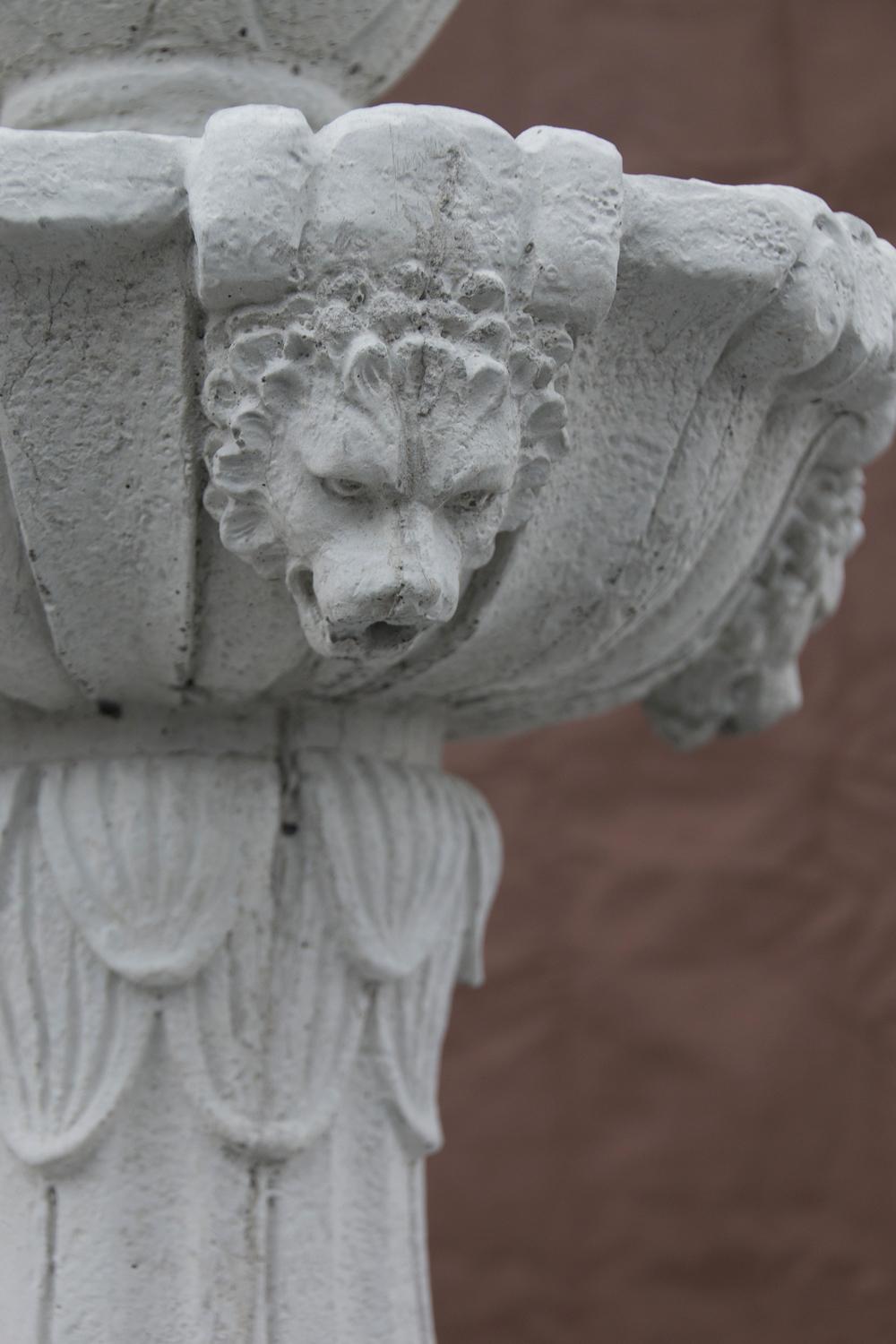Lion's Head Fountain - detail