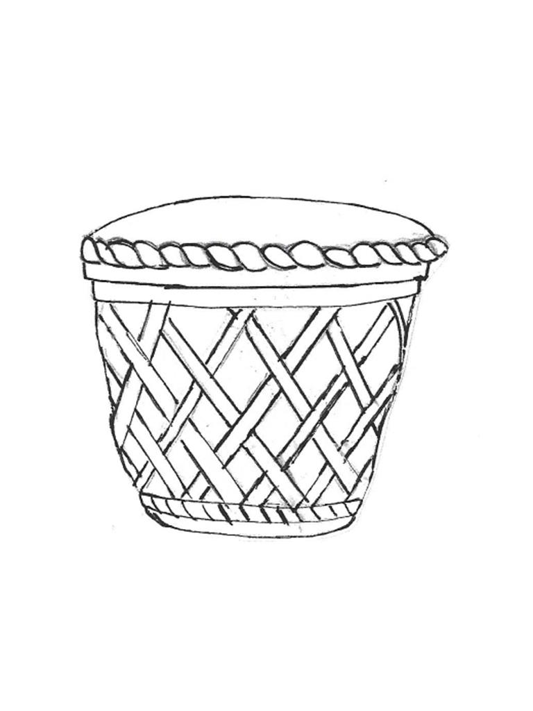 Lattice Pot - 24" diameter, 18" high