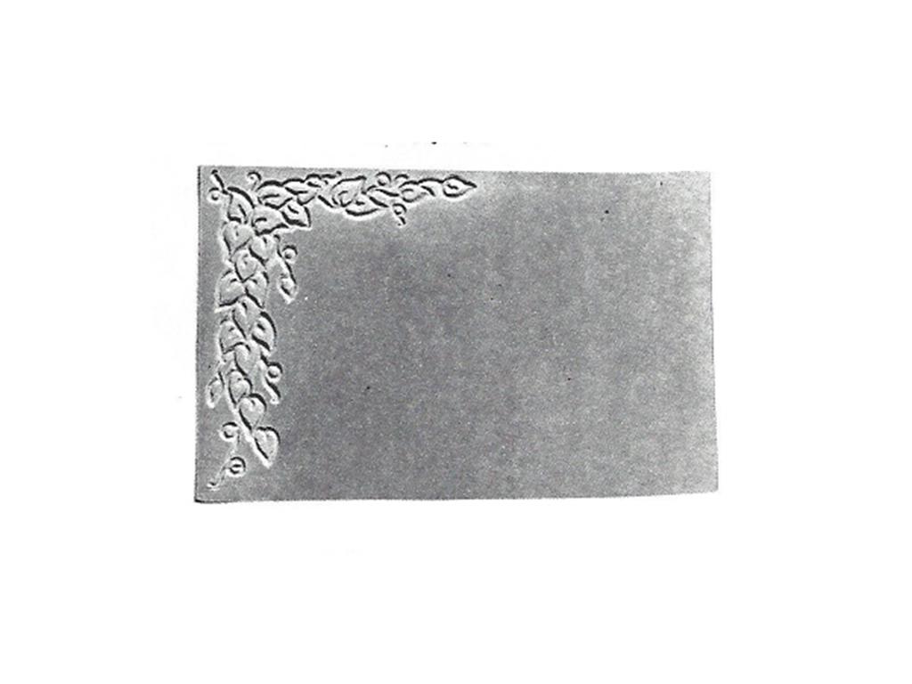 Pet Marker Stone - Leaf Design - 7" x 11"