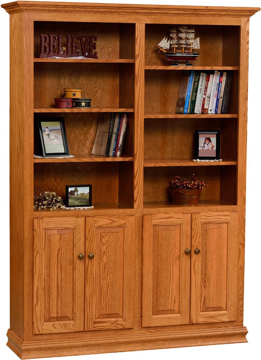 Traditional Wide Bookcase